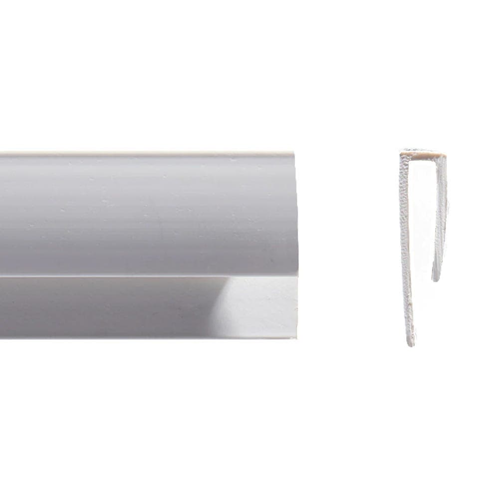 Altro Whiterock Single-part Start And Edge Trim White 2500mm - A807/25
