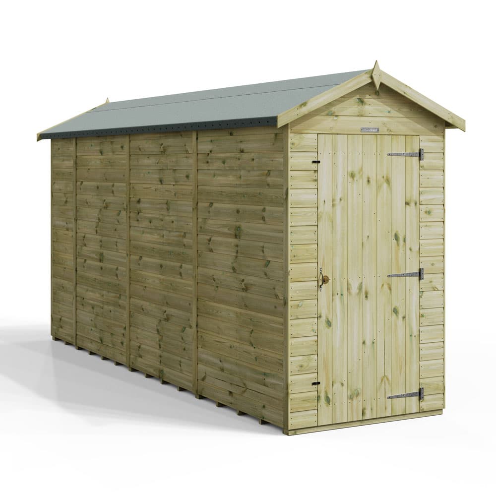 Powersheds 14x4 Premium Powersheds Apex No Windows