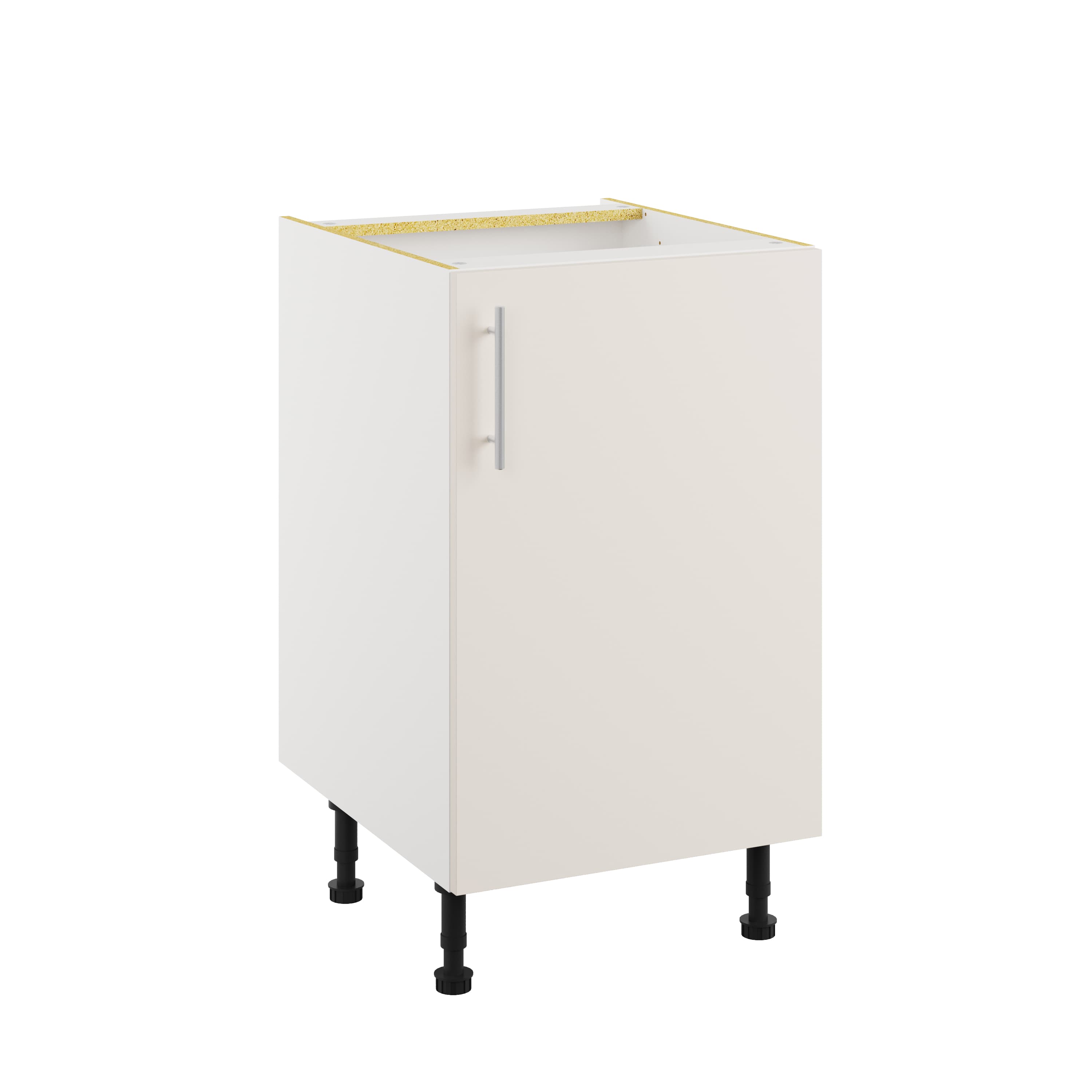 Essence Cashmere Grey MFC Highline Base Unit, 500mm