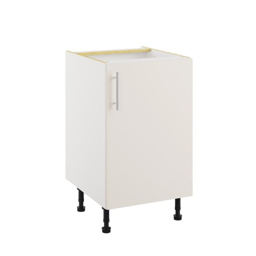 Essence Cashmere Grey MFC Highline Base Unit, 500mm