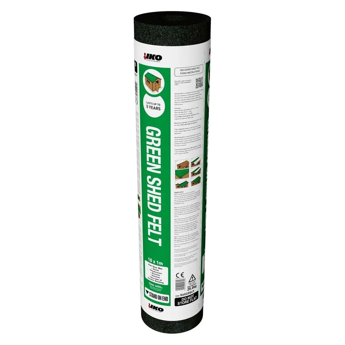 Iko Roofing Felt Shed 10M