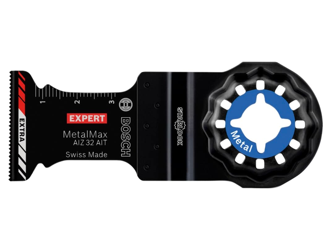 Bosch Powertool Accessories EXPERT AIZ 32 AIT MetalMax Plunge Cut Blade 32mm (Cardboard Box) 2.608.900.017
