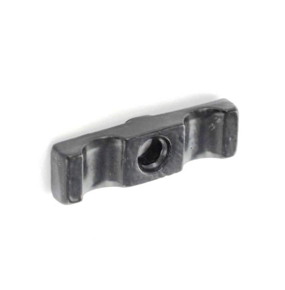 Turn button Door Catch - 50mm - Black - Hardware Solutions