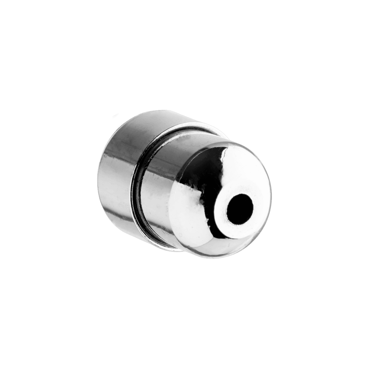 Metal Small Cord Weight Polished Chrome