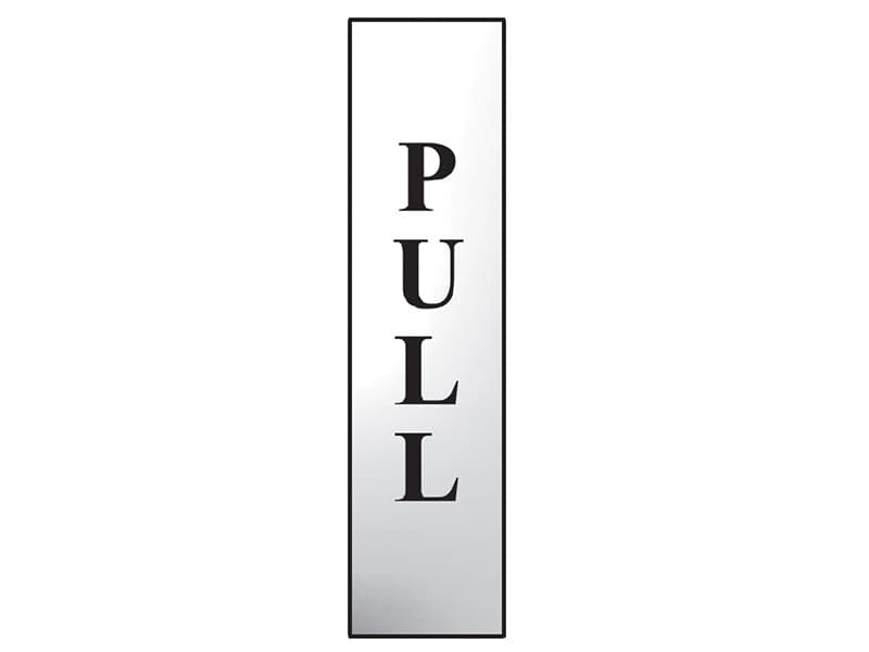 Scan 6034C Pull Vertical - Polished Chrome Effect 50 X 200Mm