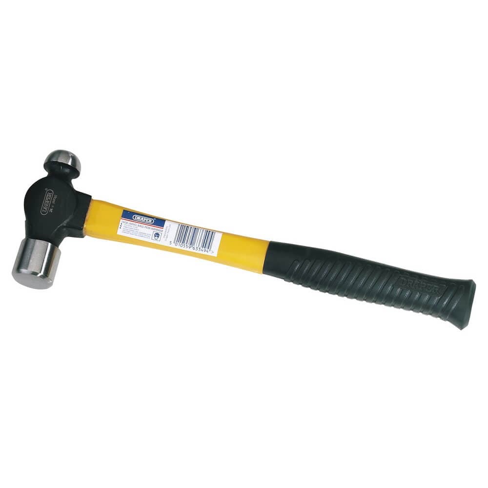 Draper Expert 63349 Fibreglass Shafted Ball Pein Hammer 680G/24Oz each