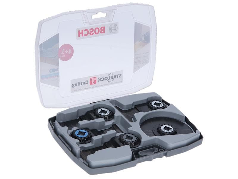 Bosch Powertool Accessories 2608664131 Starlock Best Of Cutting Set For Multi-Tools 5 Piece