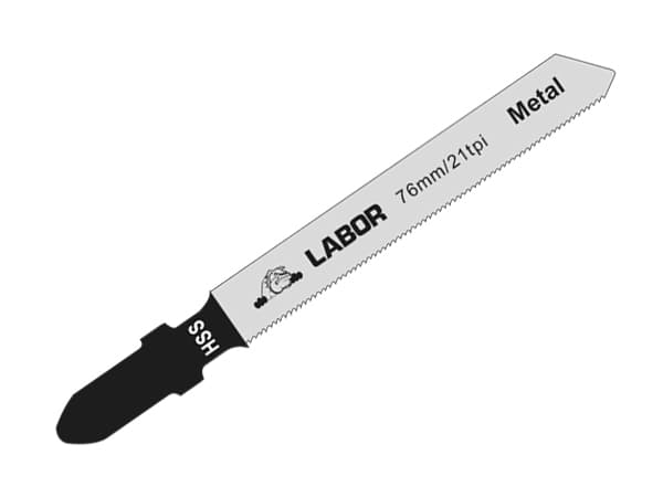 Labor Hss Jig Saw Blades - Metal | 76Mm | Per 5 LABZBJ00100