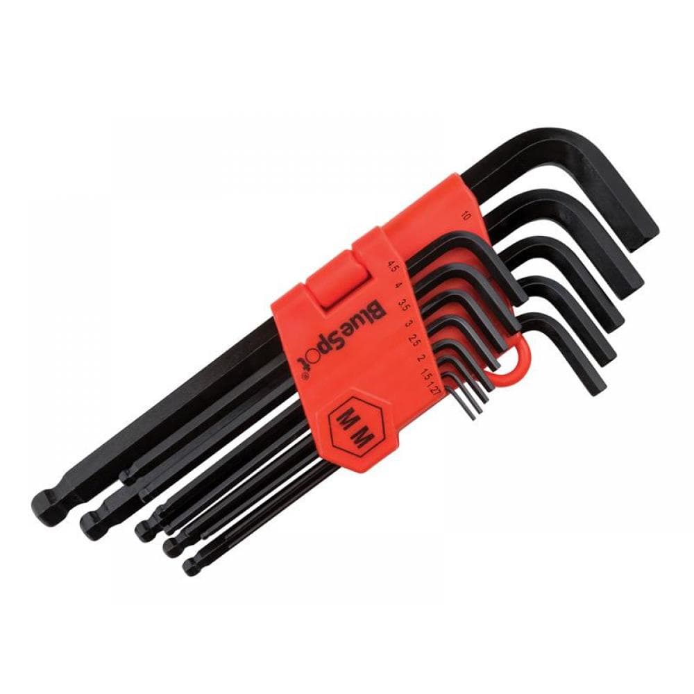 Bluespot Tools 15303 Long Arm Ball End Hexagon Key Set 13 Piece