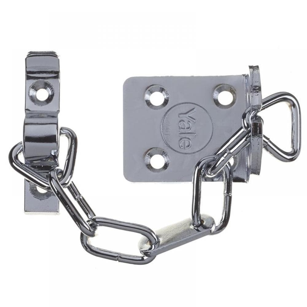 Yale Locks V-WS6-CH Ws6 Security Door Chain - Chrome Finish