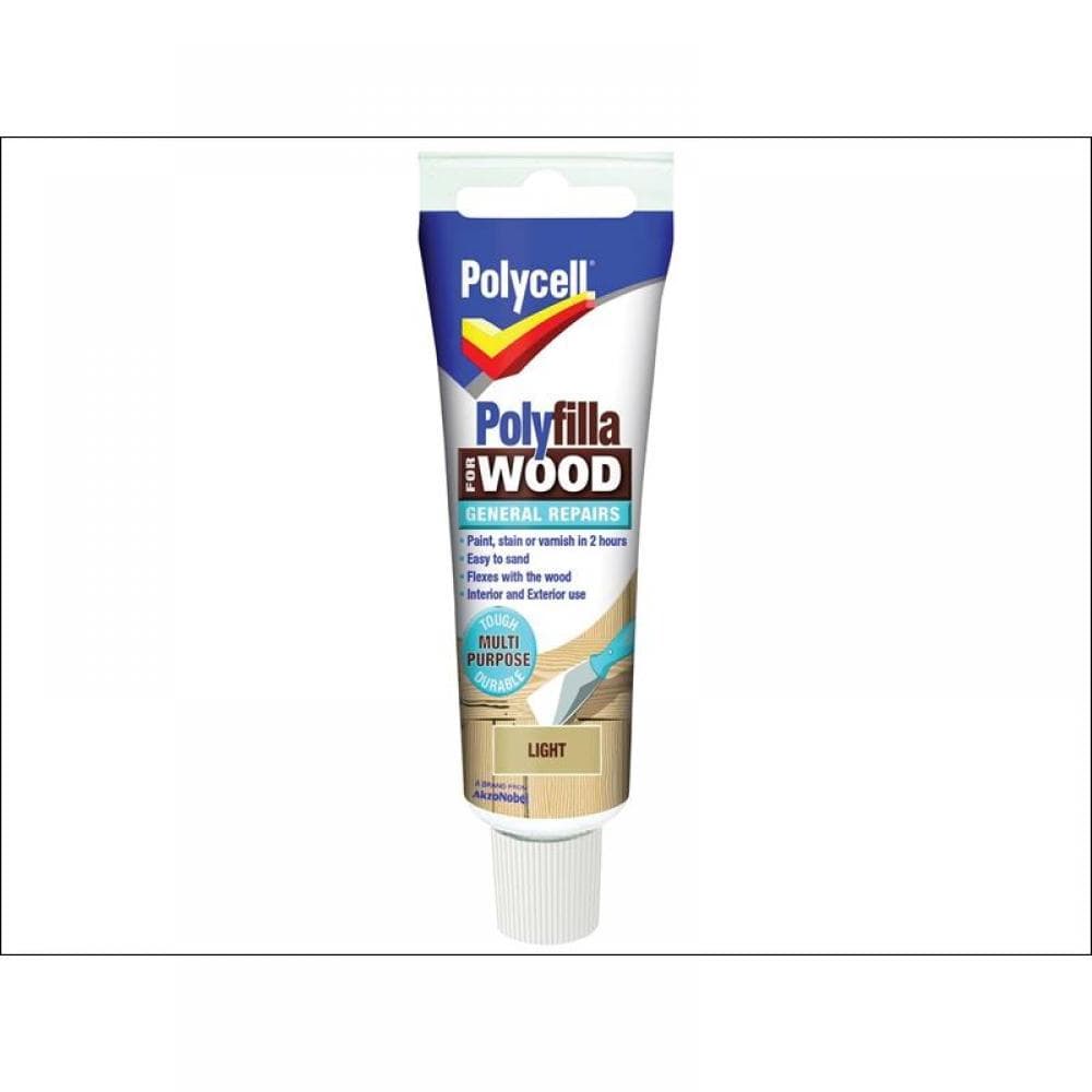 Polycell 5207190 Polyfilla For Wood General Repairs Tube Light 330G