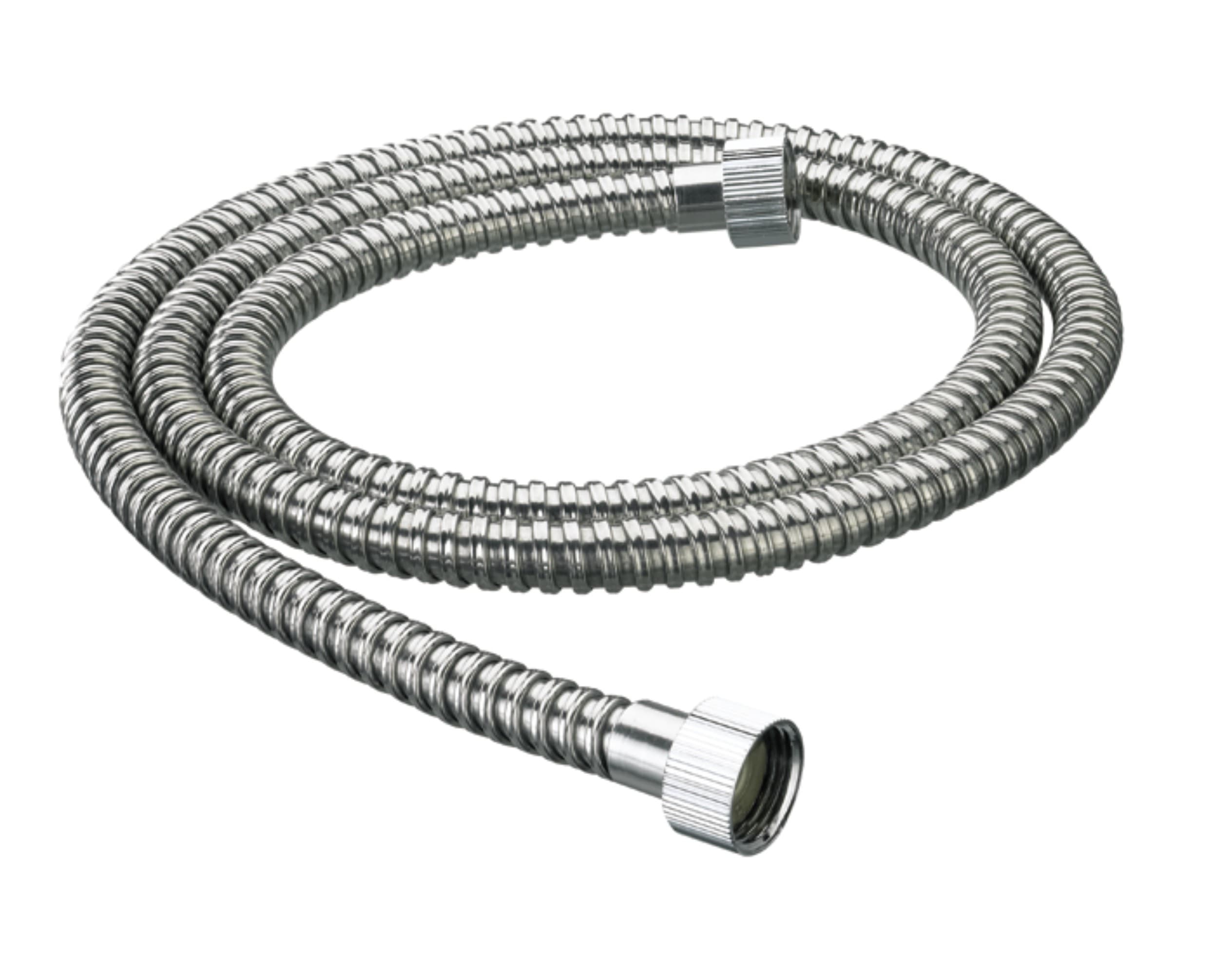 Bristan HOS 150NN01 C 1.5m Nut to Nut Std Bore Shower Hose Chrome