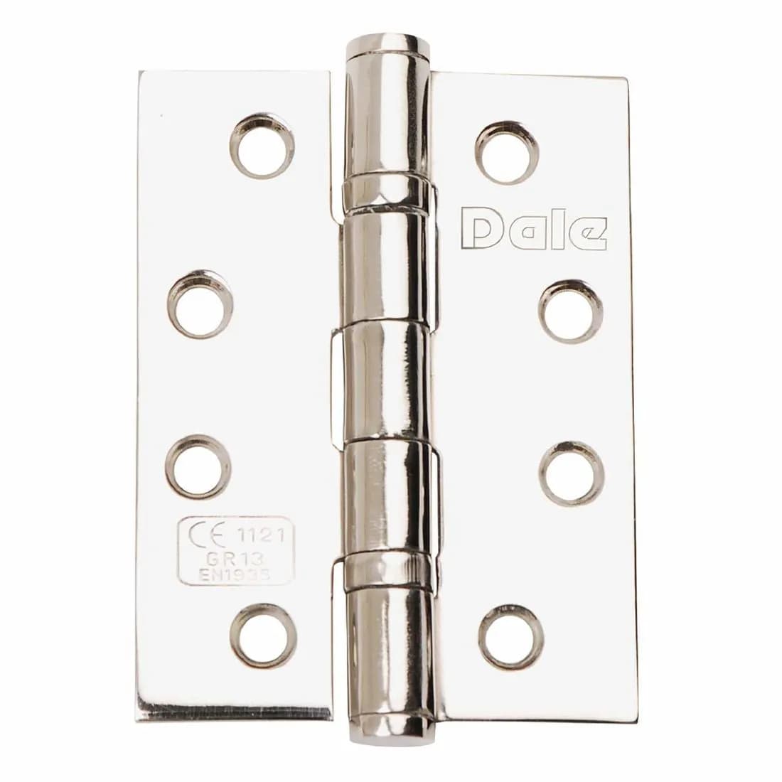 Class 13 Firedoor Hinges Polished S/Steel 100 X 75Mm Pk3