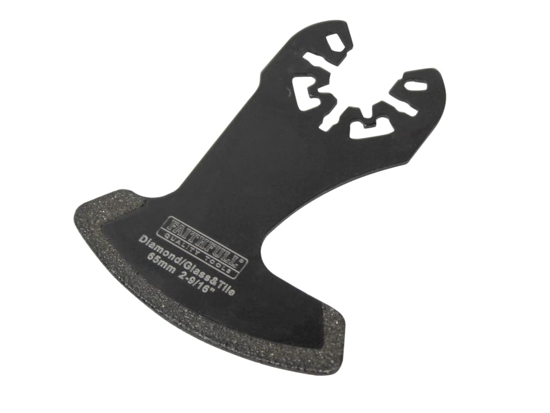 Faithfull Multi-Functional Tool Diamond Boot Ultra Thin Saw Blade 65mm FAIMFDIA65