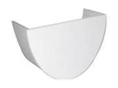 FloPlast Industrial/ Xtraflo Gutter Internal Stopend - 170mm White