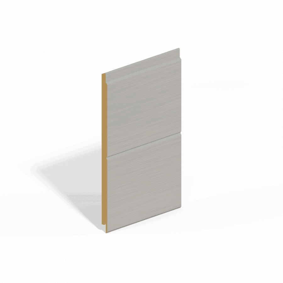 Double Tongue & Groove MDF Cladding - 244mm x 4.88mtr Light Grey