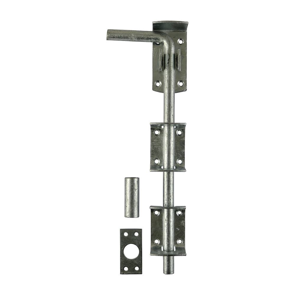 Garage Drop Bolt - Galvanised
