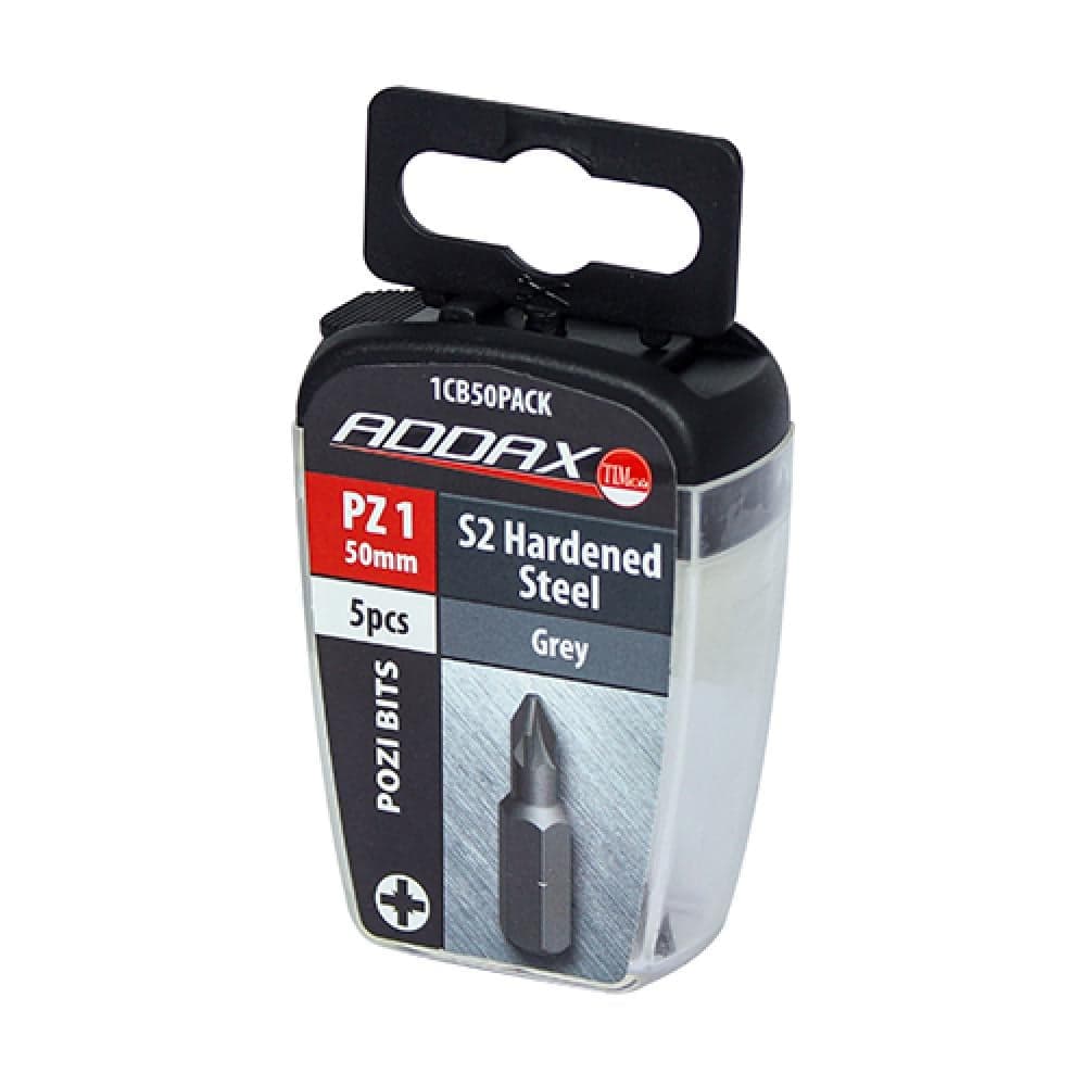 Timco 1CB50PACK S2 Driver Bits - Pz No.1 X 50 Blister Pack 5