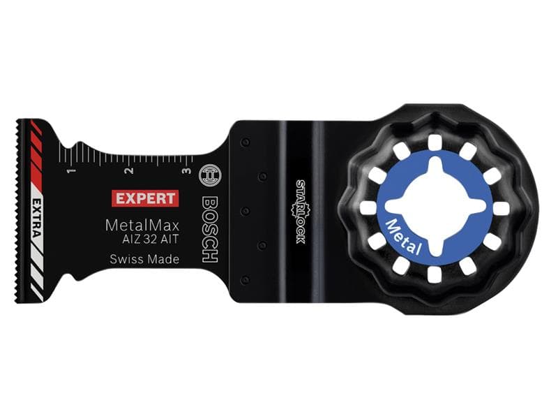 Bosch Powertool Accessories 2.608.900.017 Expert Aiz 32 Ait Metalmax Plunge Cut Blade 32Mm (Cardboard Box)