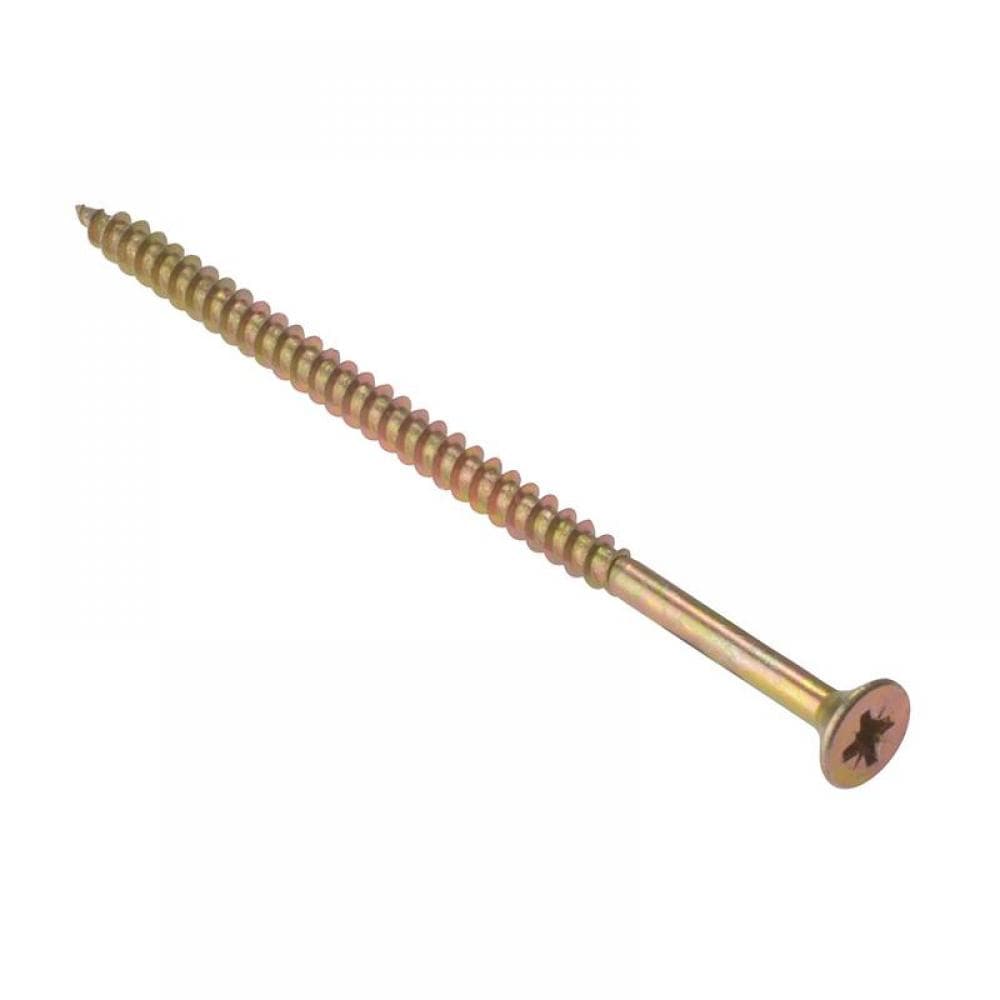 Forgefix CSK412ZP General Purpose Pozi Compatible Screw Csk Tt Zp 4In X 12 Box 100