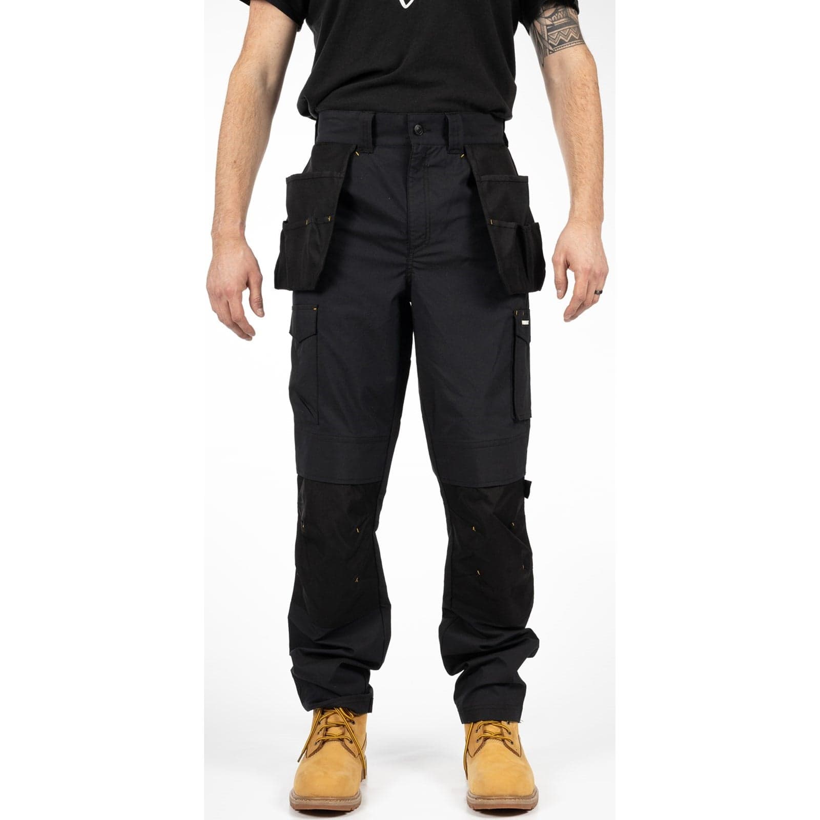 Caterpillar Nexus Holster Stretch Pocket Trouser Size 36 Black 39486-73649-06"