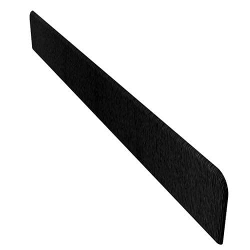 Black Ash Woodgrain Fascia End Cap - 315mm
