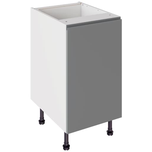 Flatpack 450 Base Kitchen Cabinet J-Pull Ultra Matt Sage Green