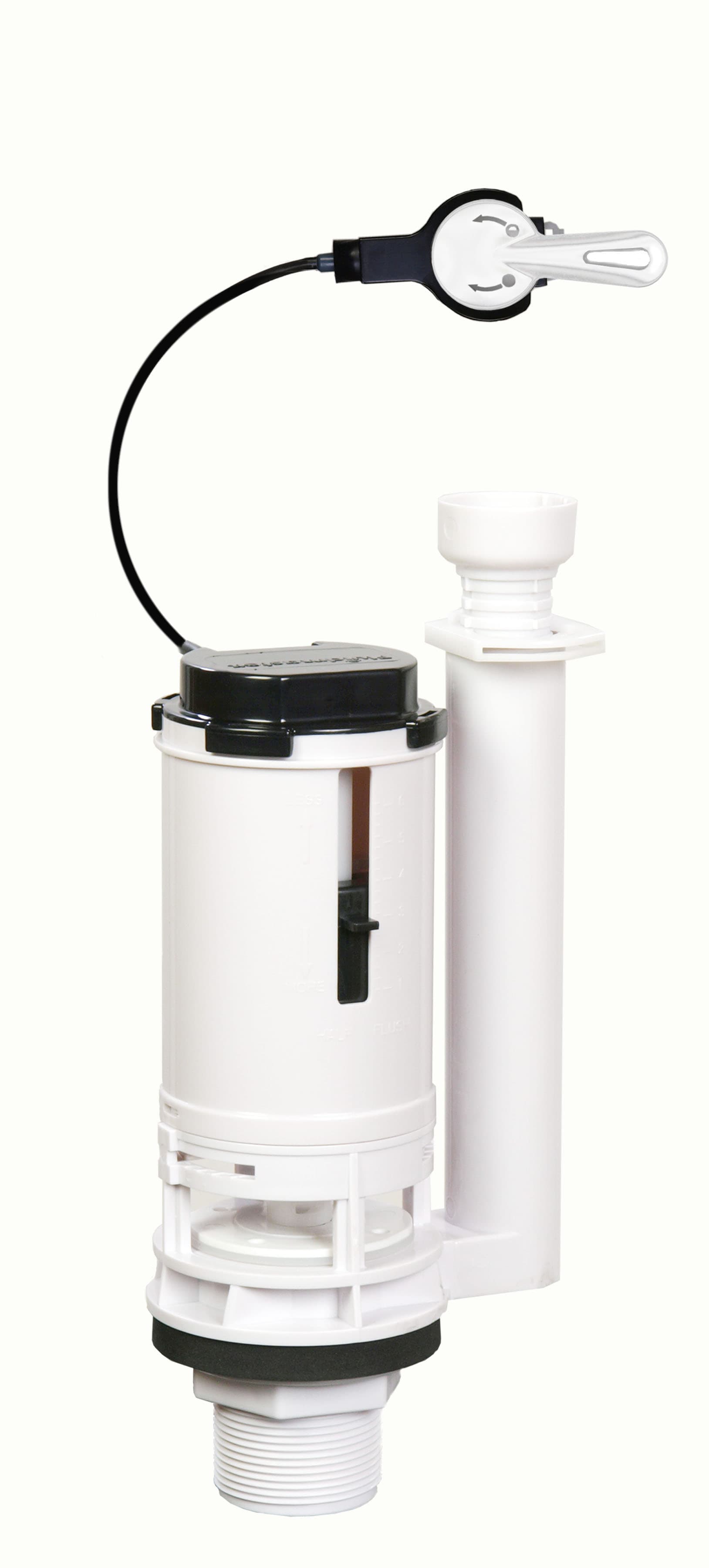 Fluidmaster Pro750Uk Pro Lever Cable 350 Dual Flush Valve 1.5 In Flush Outlet