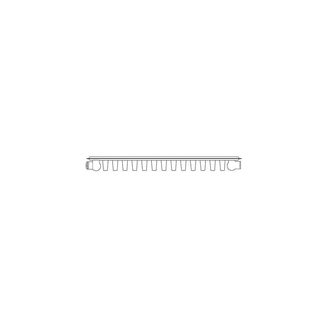 Eurocompact Radiator Type 11 500 X 1000Mm Sc 2734 Btu