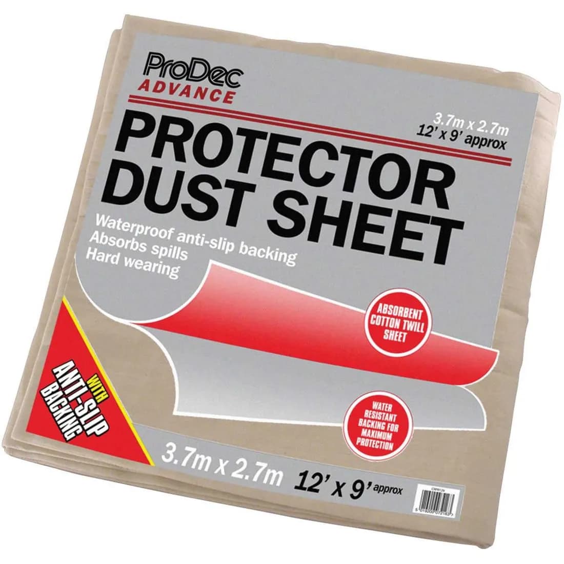 Professional Craftsman Protector Dustsheet 12X9Ft