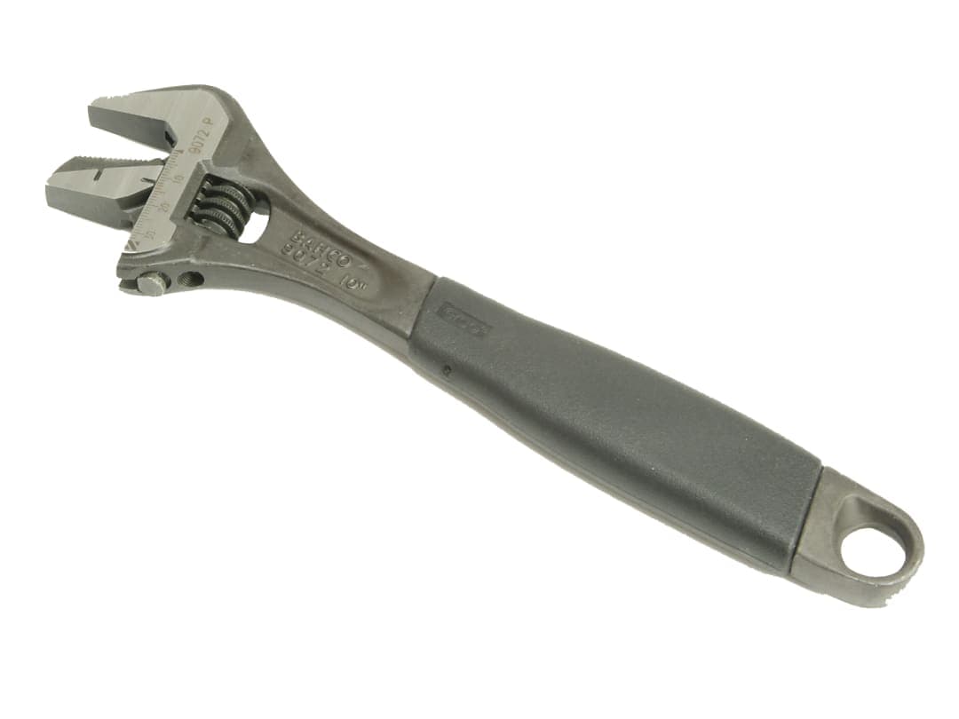 Bahco 9073P Black ERGO™ Adjustable Wrench Reversible Jaw 300mm (12in) 9073 P