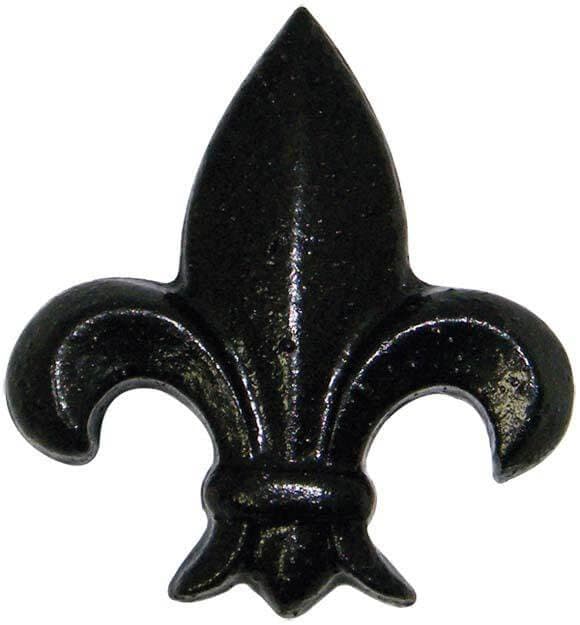 FloPlast Cast Iron Effect Gutter Motif Fleur-De-Lis - Large