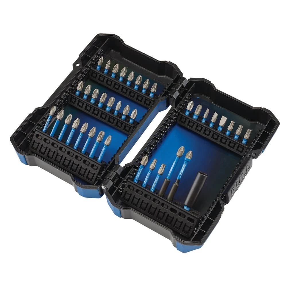 Draper Expert 04929 Impact Screwdriver Bit Set 1/4in Hex (38 Piece) 1