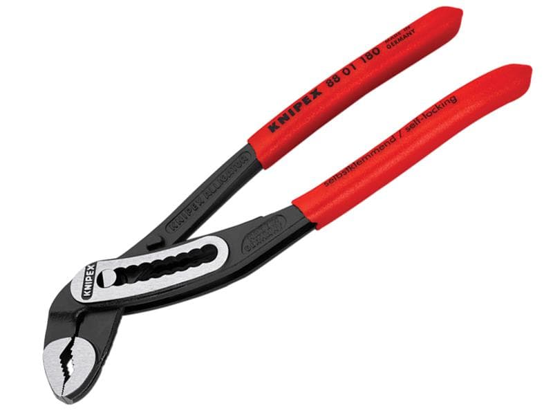 Knipex 88 01 180 SB Alligator® Water Pump Pliers Pvc Grip 180Mm