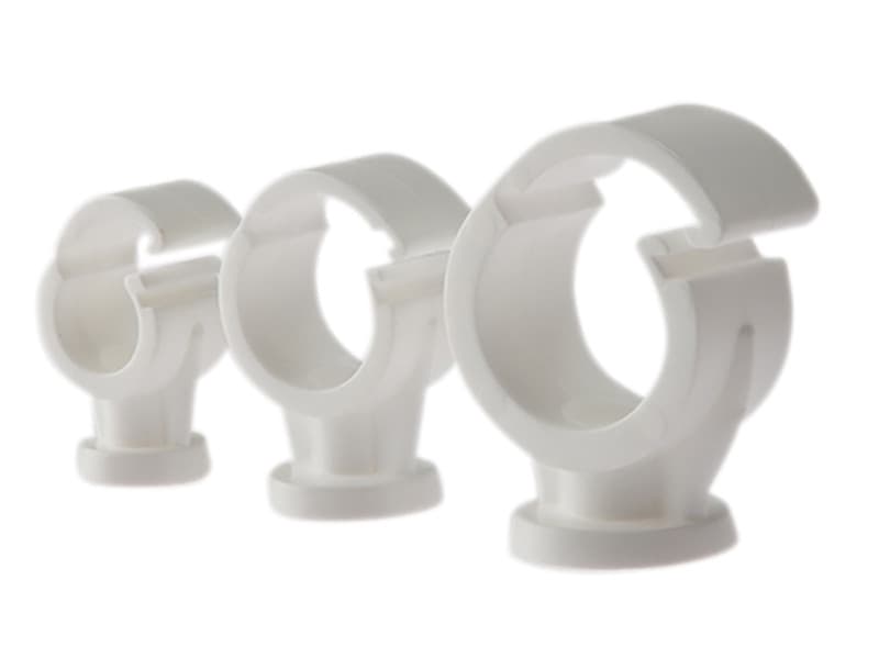 Forgefix PCSC22 Pipe Clip Single Cliplock 22Mm Box 100