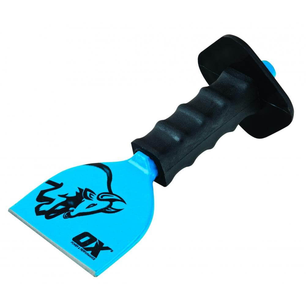 Ox Tools OX-T090503 Ox Trade Brick Bolster With Guard - 3in / 75Mm EA