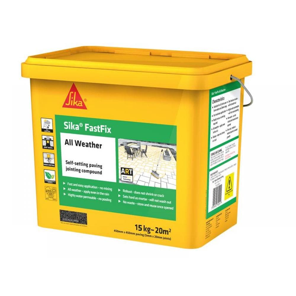 Everbuild Sika 626734 Sika® Fastfix All Weather Flint 15Kg