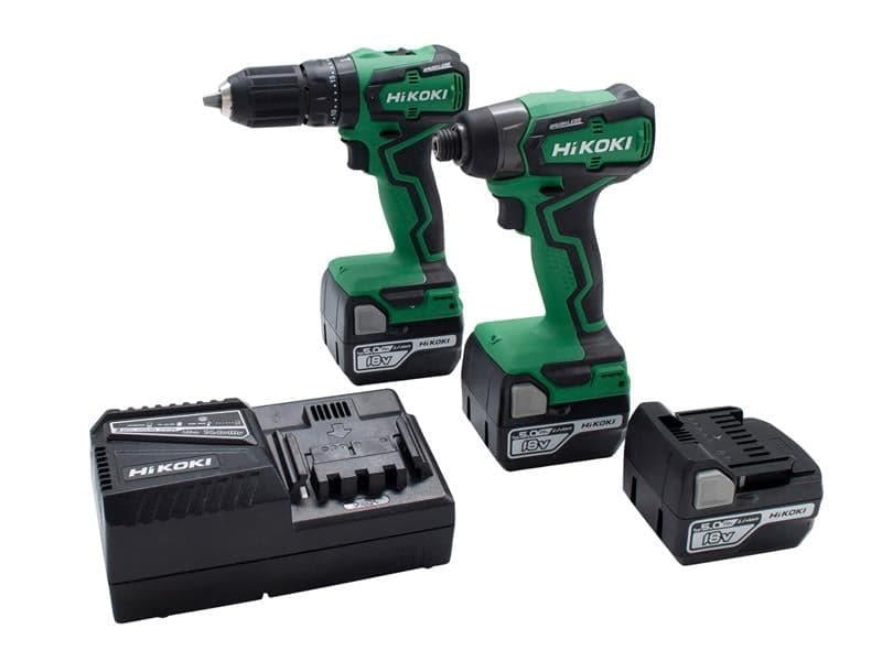 Hikoki KC18DDXJBZ Kc18Ddxjbz Twin Pack 18V 3 X 5.0Ah Li-Ion