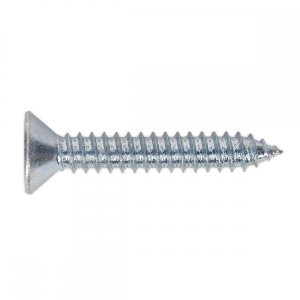 Sealey ST6338 Self Tapping Screw 6.3 X 38Mm Countersunk Pozi Pack Of 100