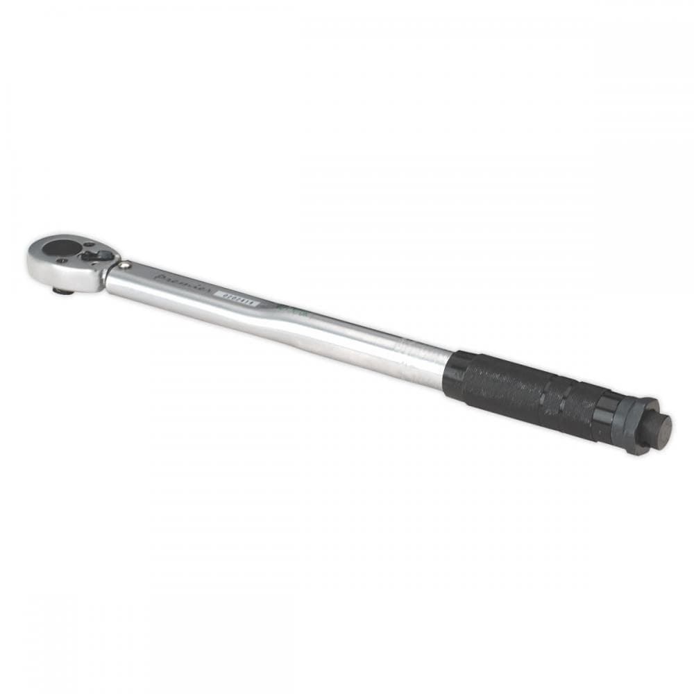 Sealey STW1011 Torque Wrench Micrometer Style 3/8inSq Drive 7-112Nm(5-83Lb.ft) - Calibrated