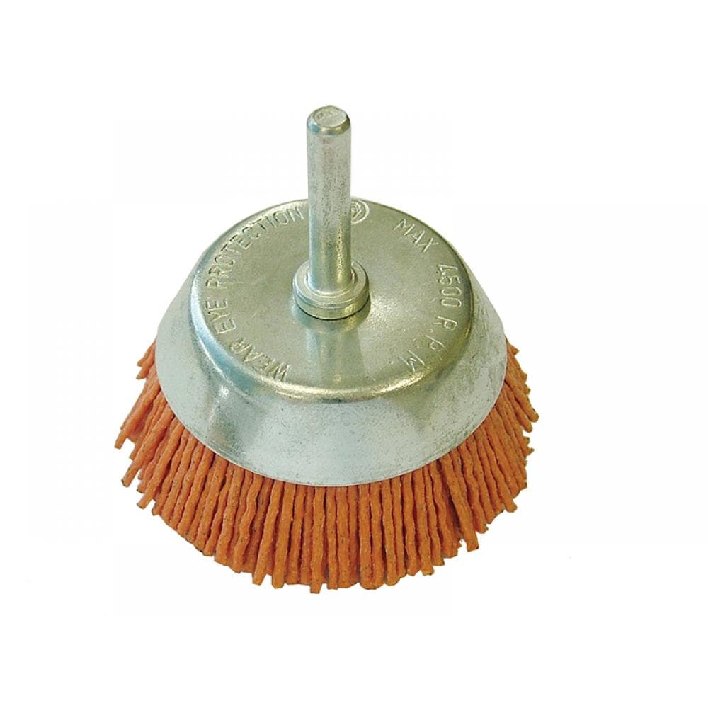 Faithfull Nylon Cup Brush 65Mm X 6Mm Shank