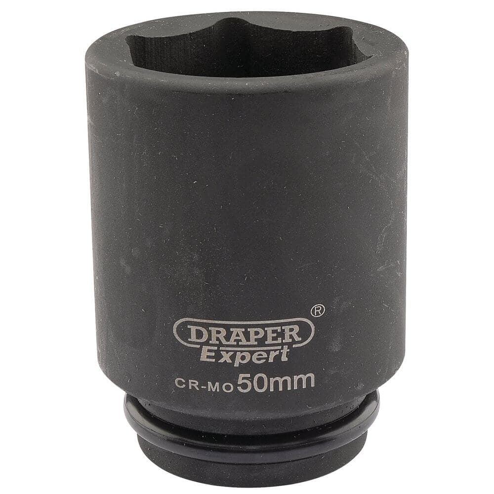 Draper Expert 05081 Expert Hi-Torq® 6 Point Deep Impact Socket 3/4in Sq. Dr. 50Mm each