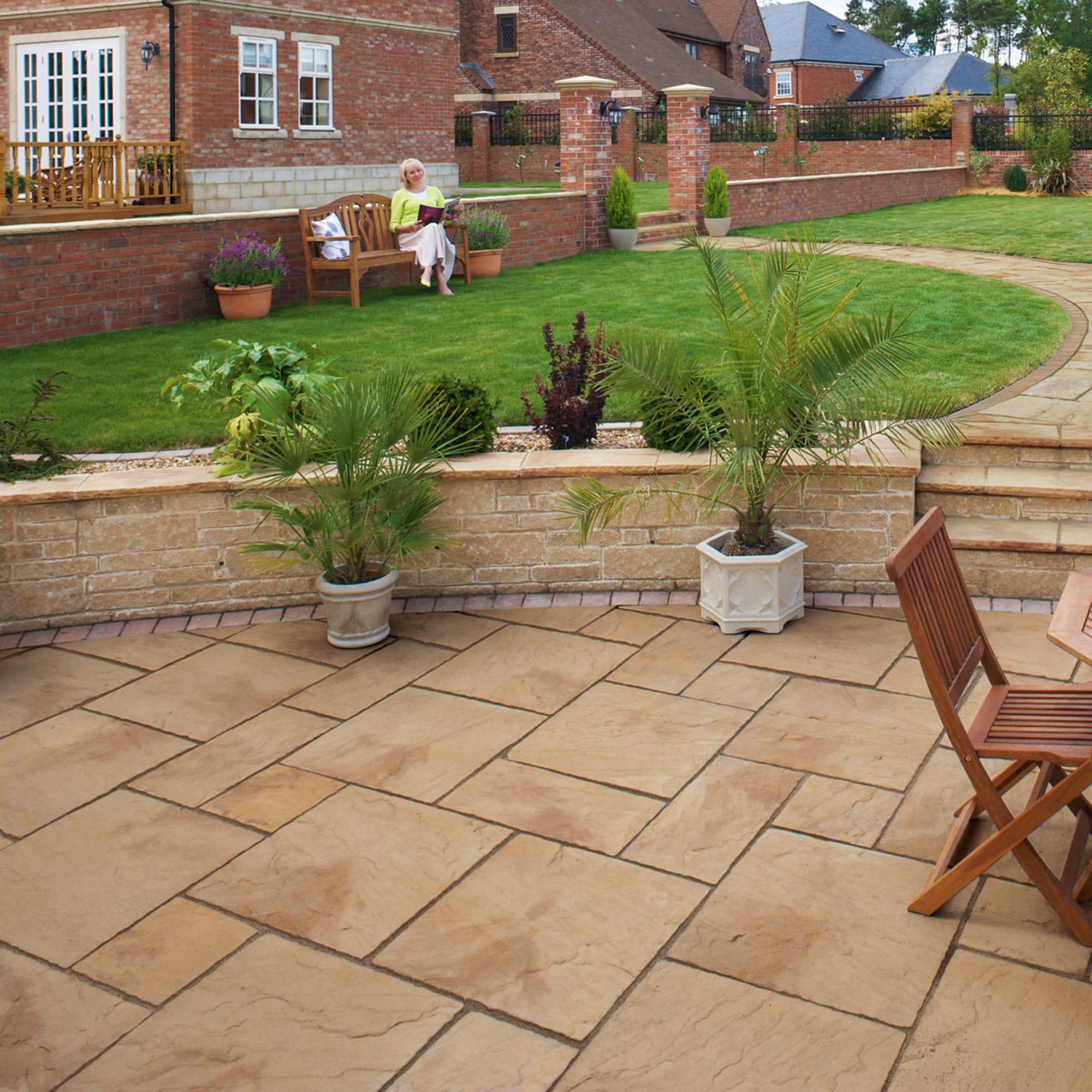 Marshalls Heritage Paving Yorkstone 600 x 600mm
