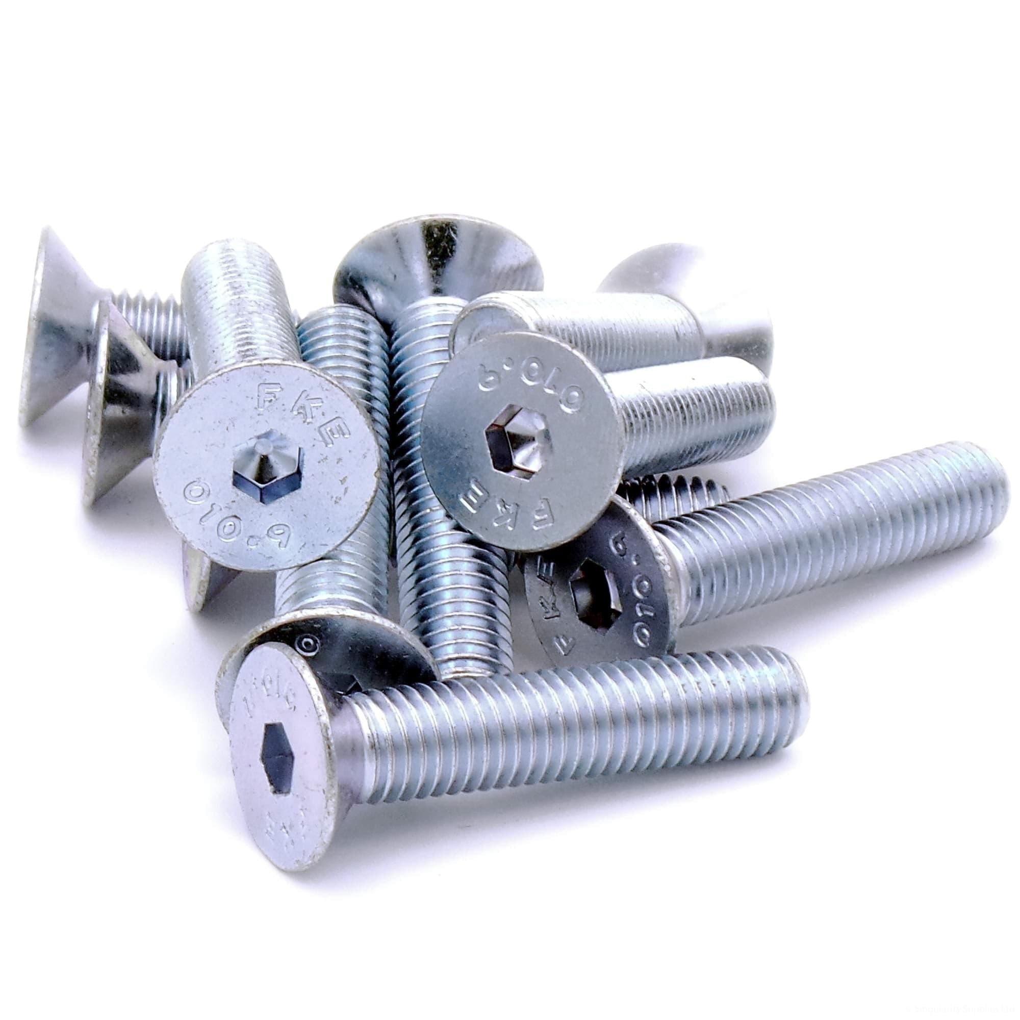 M4 Socket Countersunk Screw Zinc Trivalent DIN7991