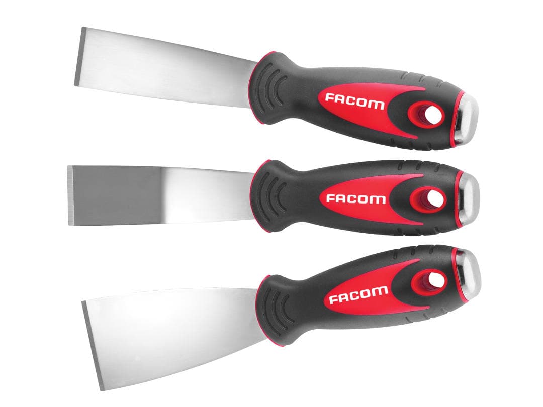 Facom Stainless Steel Scrapers Set of 3 235.J1