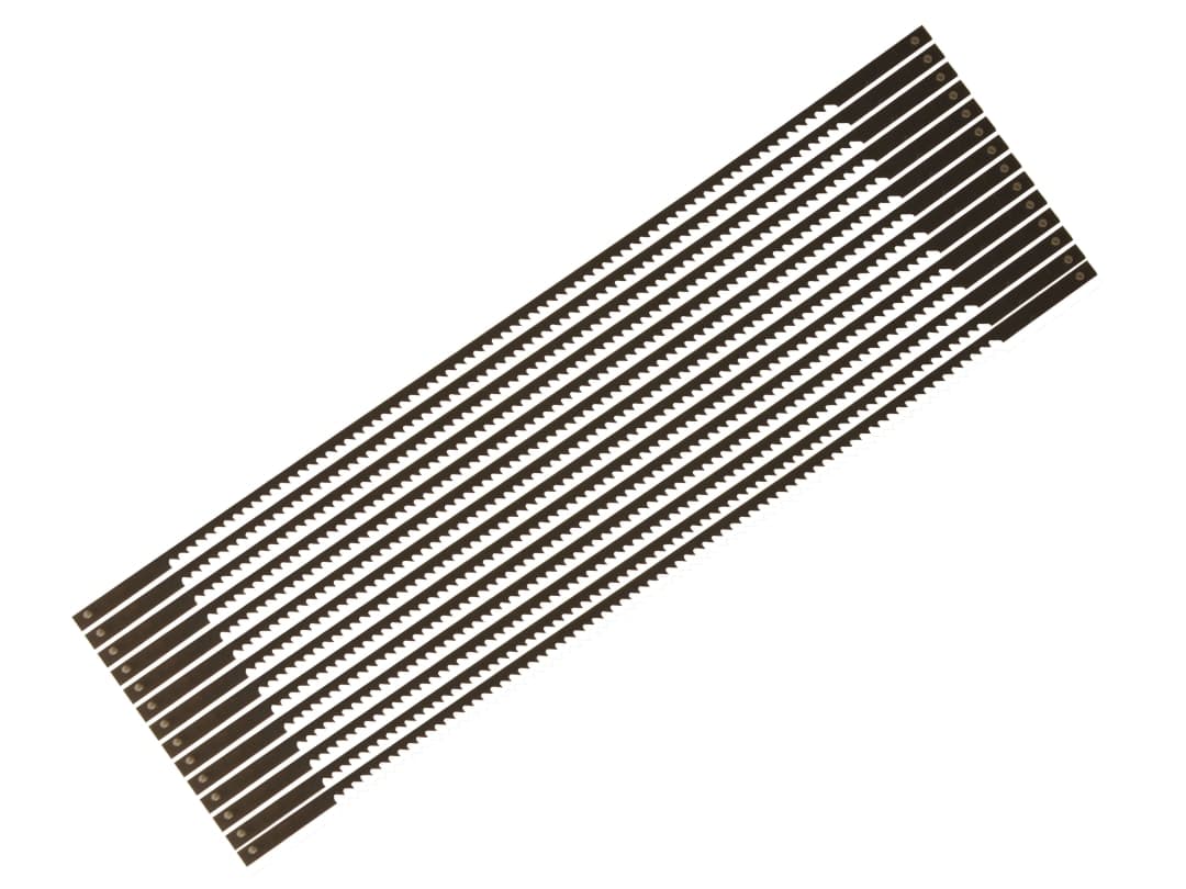 Faithfull Coping Saw Blades Wood (10 Packs of 10 Blades) 14 TPI FAICSB