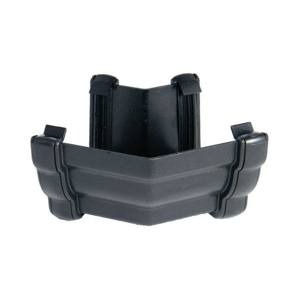 FloPlast Cast Iron Effect Ogee Gutter External Angle - 135 Degree x 110mm x 80mm