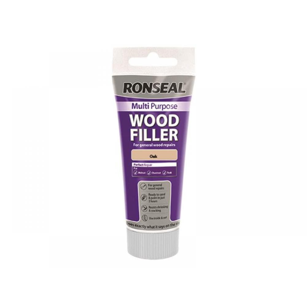 Ronseal 37532 Multipurpose Wood Filler Tube Oak 325G