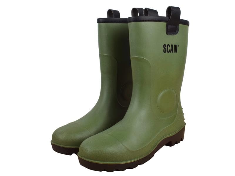 Scan NON SAFETY Fleece Lined Wellingtons Uk 5 Eur 38