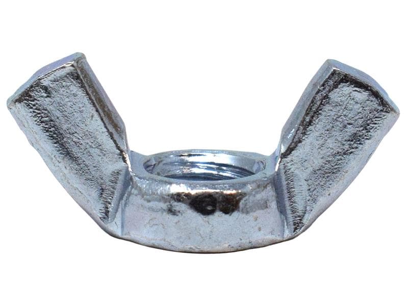 Metalmate® MEMWN10 Wing Nut Bright Zp M10 Box 25